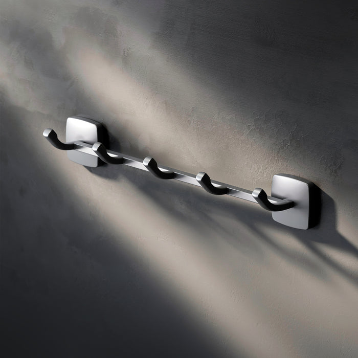 AGA35922 Handtuchhaken Gem Handtuchhaken-Set Wandhaken, Schwarz ampm-store.de