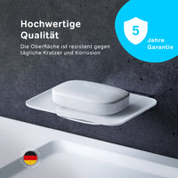 AIB34200 Seifenschale aus Glas mit Wandhalterung Inspire V2.0 Seifenhalter ampm-store.de