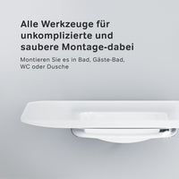 AIB34200 Seifenschale aus Glas mit Wandhalterung Inspire V2.0 Seifenhalter ampm-store.de