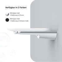 AIB34200 Seifenschale aus Glas mit Wandhalterung Inspire V2.0 Seifenhalter ampm-store.de