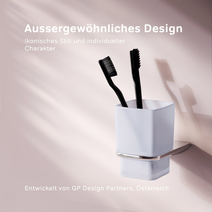 AIB34300 Zahnbürstenhalter Inspire V2.0 Zahnputzbecher mit Wandhalterung ampm-store.de
