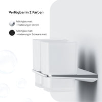 AIB343400 Zahnbürstenhalter Inspire V2.0 Doppelglasbecher mit Wandhalterung ampm-store.de