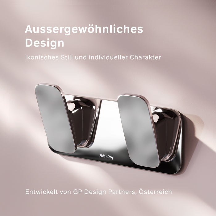 AIB35600 Handtuchhaken Inspire V2.0 Doppelhaken für Handtücher Wandhaken ampm-store.de