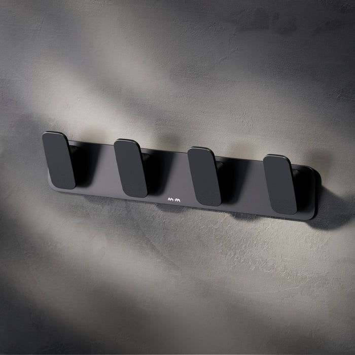 AIB35922 Handtuchhaken Inspire V2.0 Handtuchhaken-Set Wandhaken, Schwarz ampm-store.de