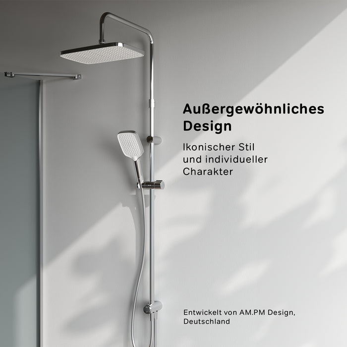 F07FA000 Duschsystem Func Regendusche set Duschsäule ampm-store.de