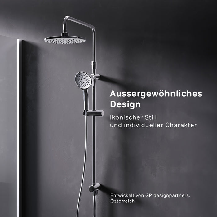 F07TA000 Duschsystem Hit Regendusche set Duschsäule ampm-store.de
