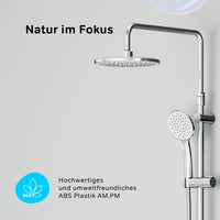 F07TA000 Duschsystem Hit Regendusche set Duschsäule ampm-store.de