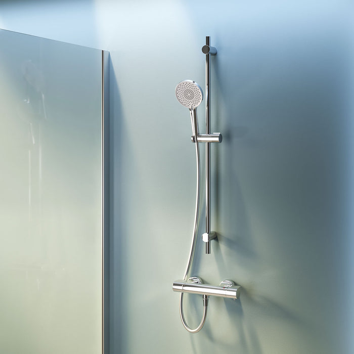 F408XA46 X-Joy Armaturen-Set: Thermostat Duscharmatur und Duschset ampm-store.de