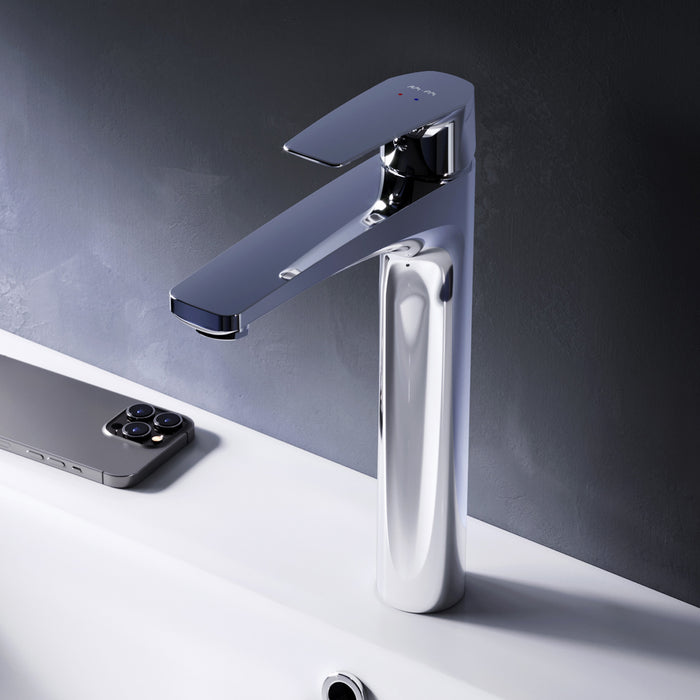 FGA92000 Bad Armatur Gem Waschtischarmatur mit hohem Auslauf Wasserhahn ampm-store.de