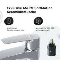 FGA92000 Bad Armatur Gem Waschtischarmatur mit hohem Auslauf Wasserhahn ampm-store.de