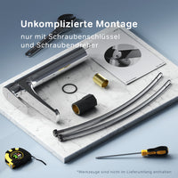 FGA92000 Bad Armatur Gem Waschtischarmatur mit hohem Auslauf Wasserhahn ampm-store.de