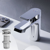 FNA82100 Bad Armatur Flash Waschtischarmatur mit Klick-Ablaufgarnitur Wasserhahn ampm-store.de