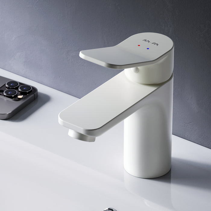FXA02133 Bad Armatur X-Joy Waschtischarmatur Wasserhahn, Weiß ampm-store.de