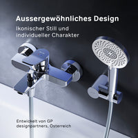 FXA15000 Wannenarmatur mit Handbrause und Halter X-Joy Mischbatterie Badewanne Wasserhahn Bad ampm-store.de