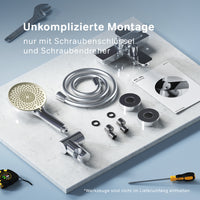 FXA15000 Wannenarmatur mit Handbrause und Halter X-Joy Mischbatterie Badewanne Wasserhahn Bad ampm-store.de