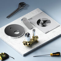 FXA45000 Duscharmatur Wannenarmatur Unterputz X-Joy Brausearmatur Mischbatterie Dusche ampm-store.de