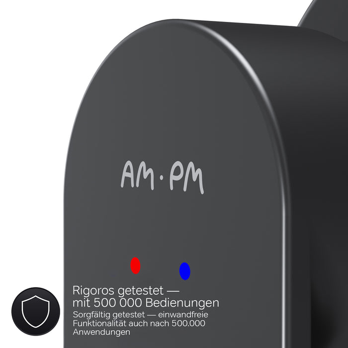 FXA65022 Duscharmatur Unterputz X-Joy Brausearmatur Mischbatterie Dusche, Schwarz ampm-store.de