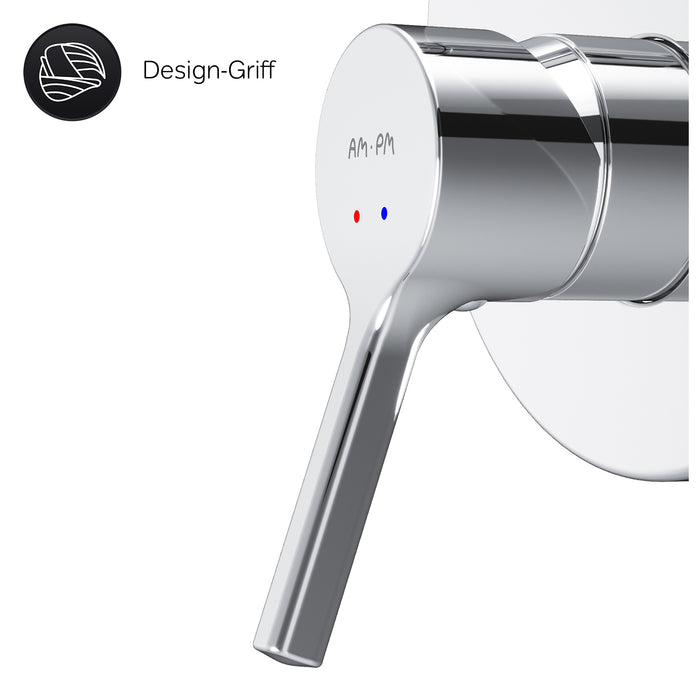 FXB45000 Wannenarmatur Unterputz X-Joy S Mischbatterie Badewanne Wandmontage Wasserhahn Bad ampm-store.de
