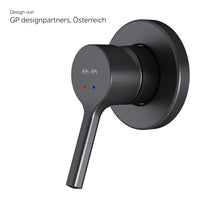FXB65022 Duscharmatur Unterputz X-Joy S Brausearmatur Mischbatterie Dusche, Schwarz ampm-store.de