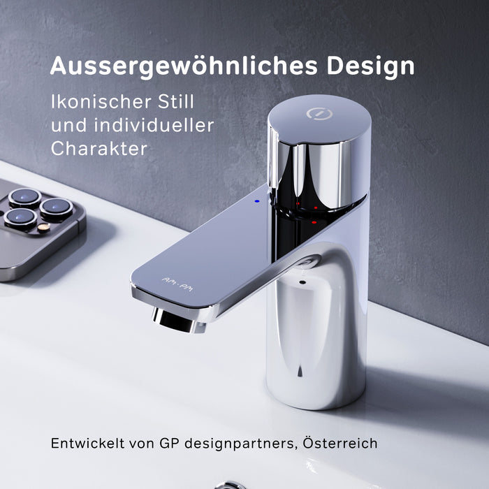 FXT02500 Bad Armatur X-Joy TouchReel Waschtischarmatur Wasserhahn ampm-store.de