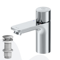 FXT82500 Bad Armatur X-Joy TouchReel Waschtischarmatur mit Klick-Ablaufgarnitur Wasserhahn ampm-store.de