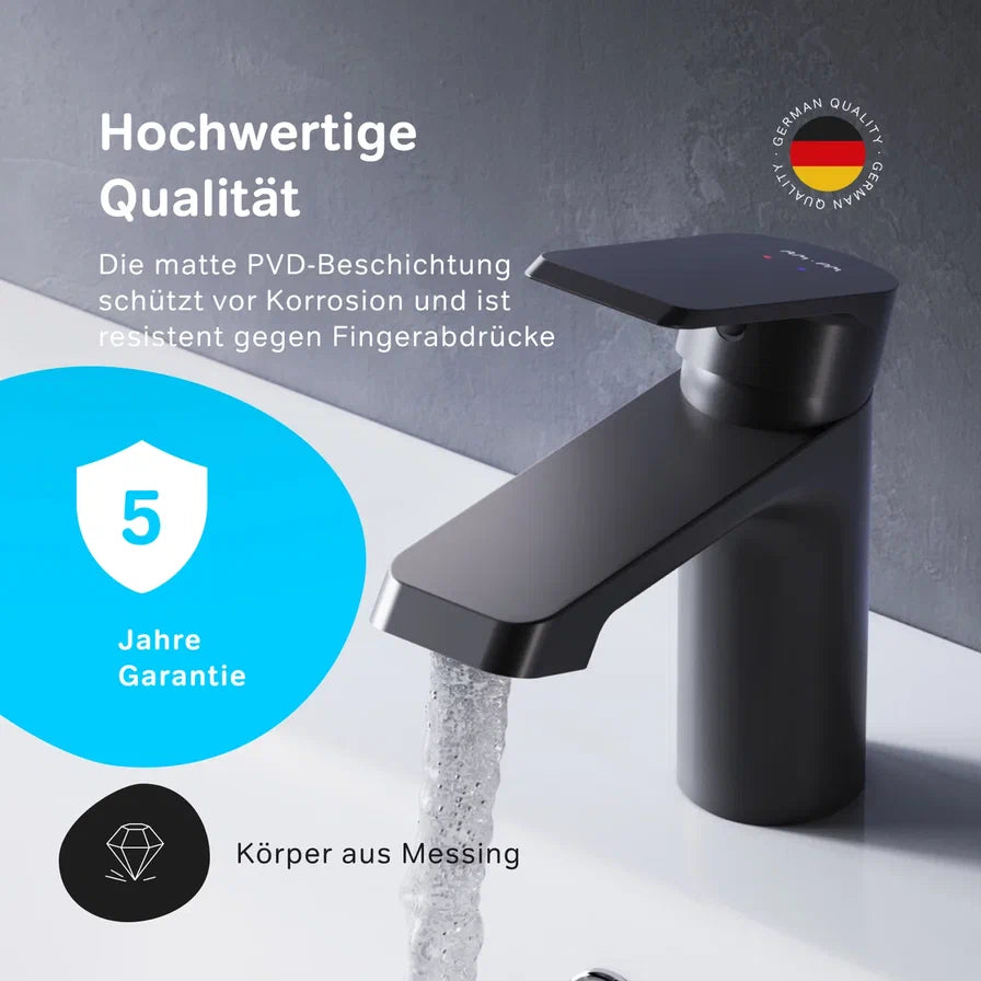 Waschtischarmatur Flash mit Klick-Ablaufgarnitur – FNA82122