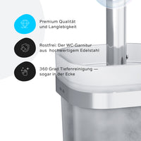 A8F33300 Toilettenbürste Func WC-Bürstenhalter ampm-store.de