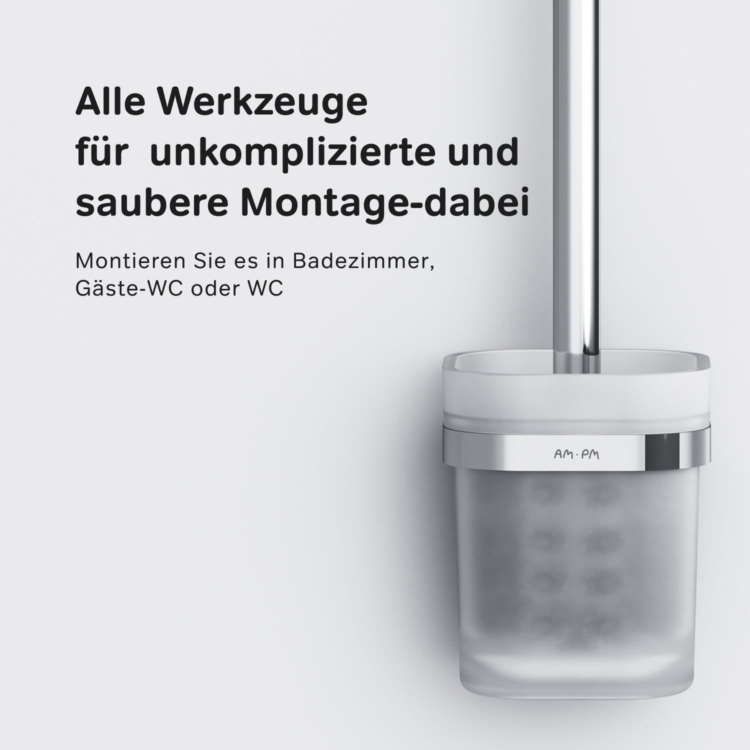 A8F33300 Toilettenbürste Func WC-Bürstenhalter ampm-store.de
