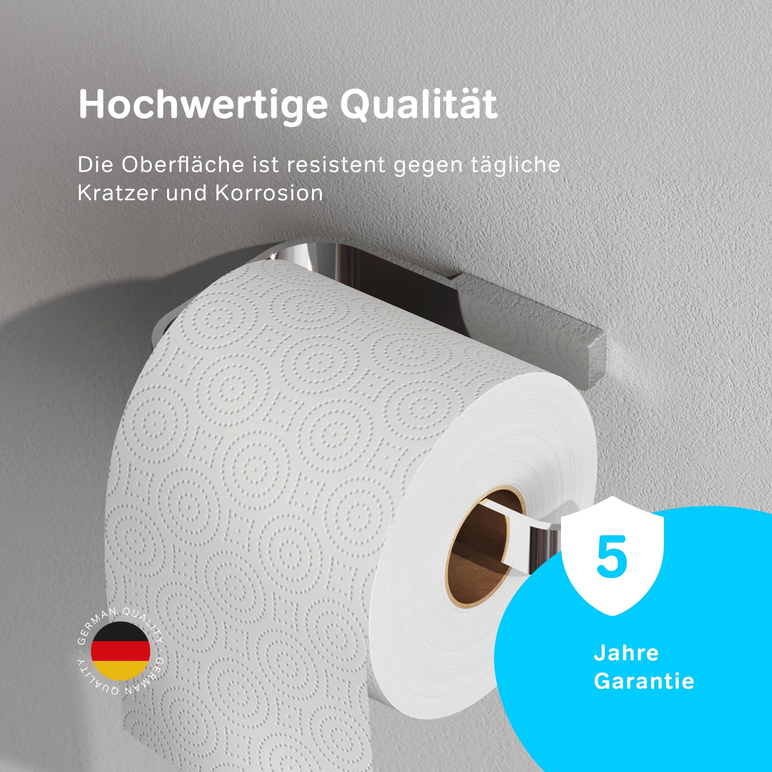 A8F34100 Toilettenpapierhalter Func Klorollenhalter ohne Deckel