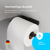 A8F34122 Toilettenpapierhalter Func Klorollenhalter ohne Deckel, Schwarz ampm-store.de
