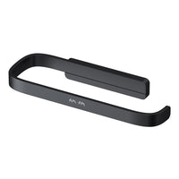 A8F34122 Toilettenpapierhalter Func Klorollenhalter ohne Deckel, Schwarz ampm-store.de