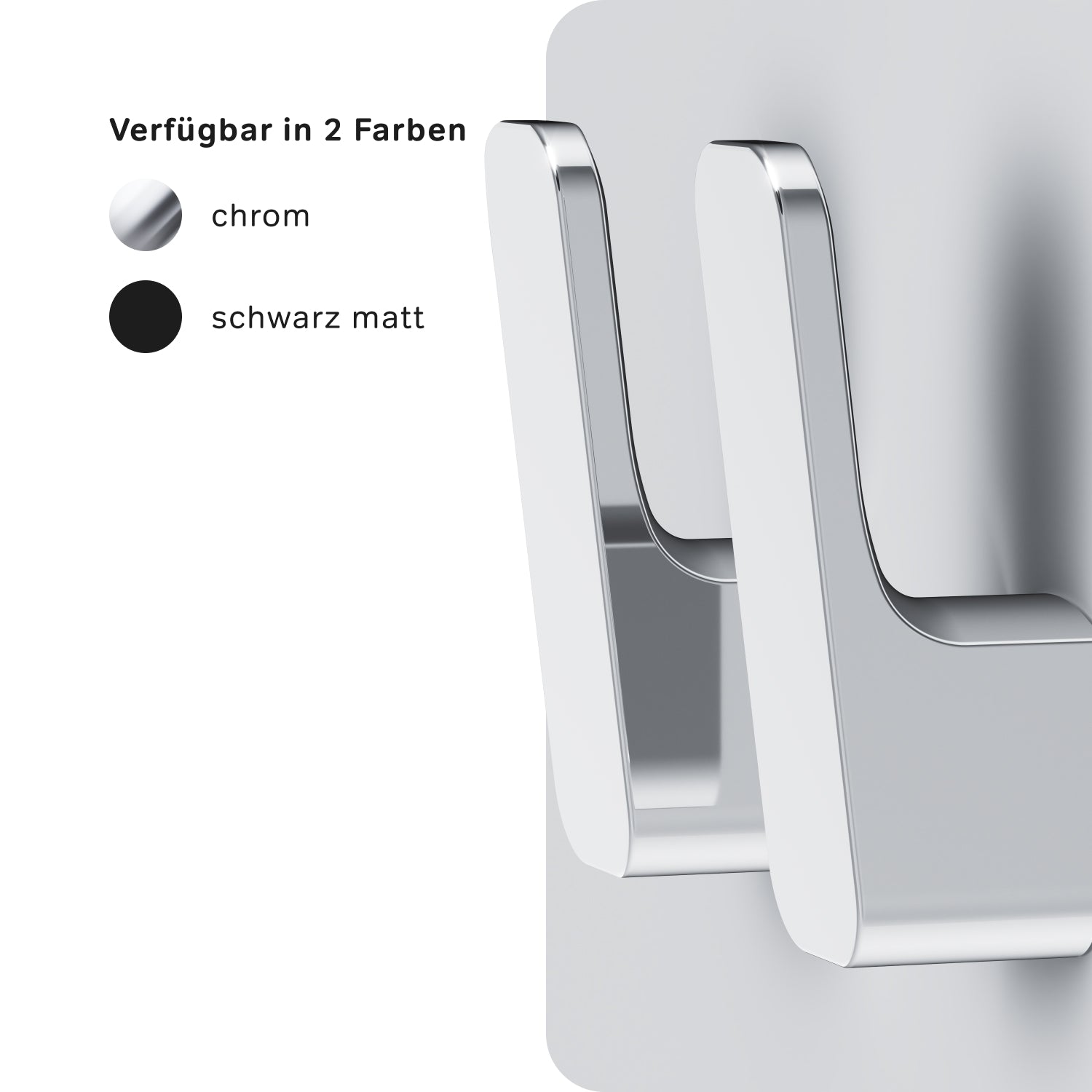 A8F35600 Handtuchhaken Func Doppelhaken für Handtücher Wandhaken