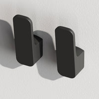 A8F35622 Handtuchhaken Func Doppelhaken für Handtücher Wandhaken, Schwarz ampm-store.de