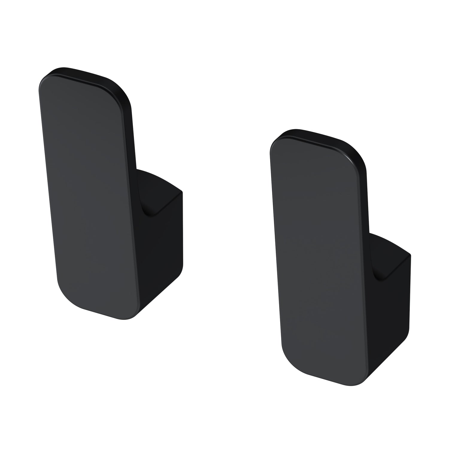 A8F35622 Handtuchhaken Func Doppelhaken für Handtücher Wandhaken, Schwarz ampm-store.de