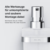 A8F36900 Seifenspender Func Flüssigseifenspender aus Glas mit Wandhalterung ampm-store.de