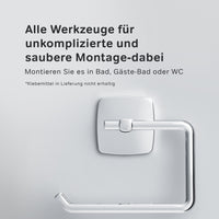 AGA34100 Toilettenpapierhalter Gem Klorollenhalter ohne Deckel ampm-store.de