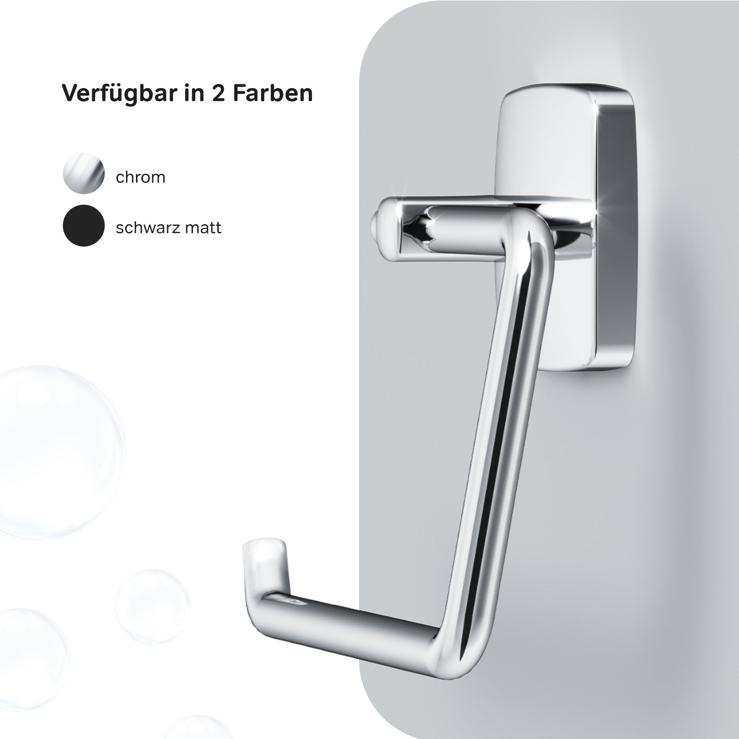 AGA34100 Toilettenpapierhalter Gem Klorollenhalter ohne Deckel ampm-store.de