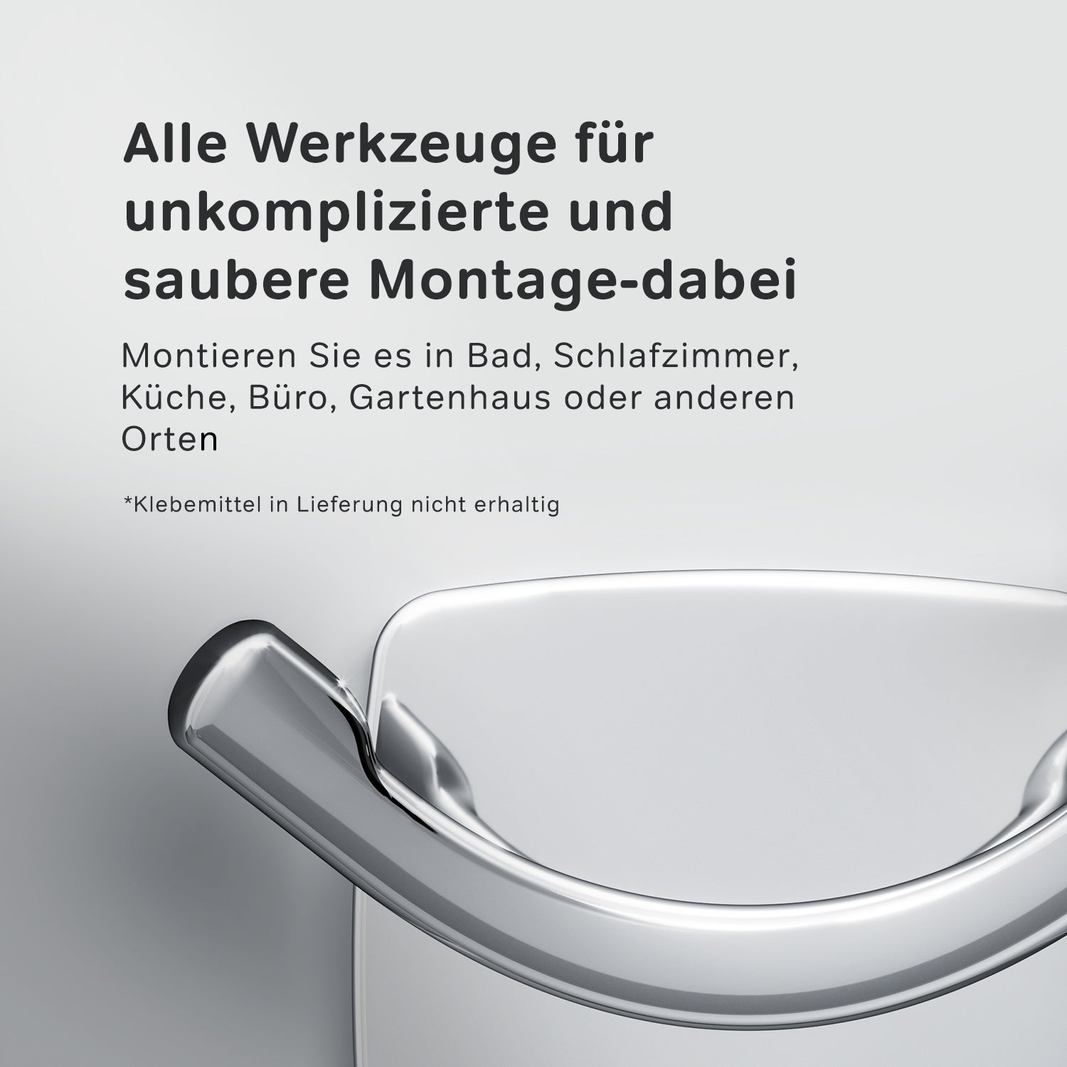 AGA35600 Handtuchhaken Gem Doppelhaken für Handtücher Wandhaken ampm-store.de