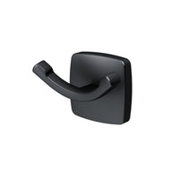 AGA35622 Handtuchhaken Gem Doppelhaken für Handtücher Wandhaken, Schwarz ampm-store.de