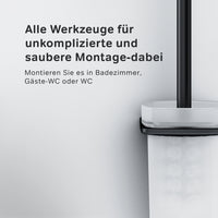 AIB33422 Toilettenbürste Inspire V2.0 WC-Bürstenhalter, Schwarz ampm-store.de