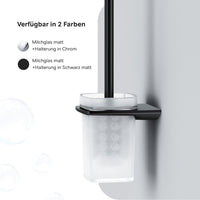 AIB33422 Toilettenbürste Inspire V2.0 WC-Bürstenhalter, Schwarz ampm-store.de