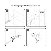 AIB34122 Toilettenpapierhalter Inspire V2.0 Klorollenhalter ohne Deckel, Schwarz ampm-store.de