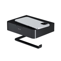 AIB341522 Toilettenpapierhalter Inspire V2.0 Klorollenhalter mit Box, Schwarz ampm-store.de