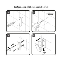 AIB35500 Handtuchhaken Inspire V2.0 Haken für Handtücher Wandhaken ampm-store.de