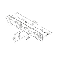 AIB35900 Inspire V2.0 Handtuchhaken-Set | Online Store von AM.PM