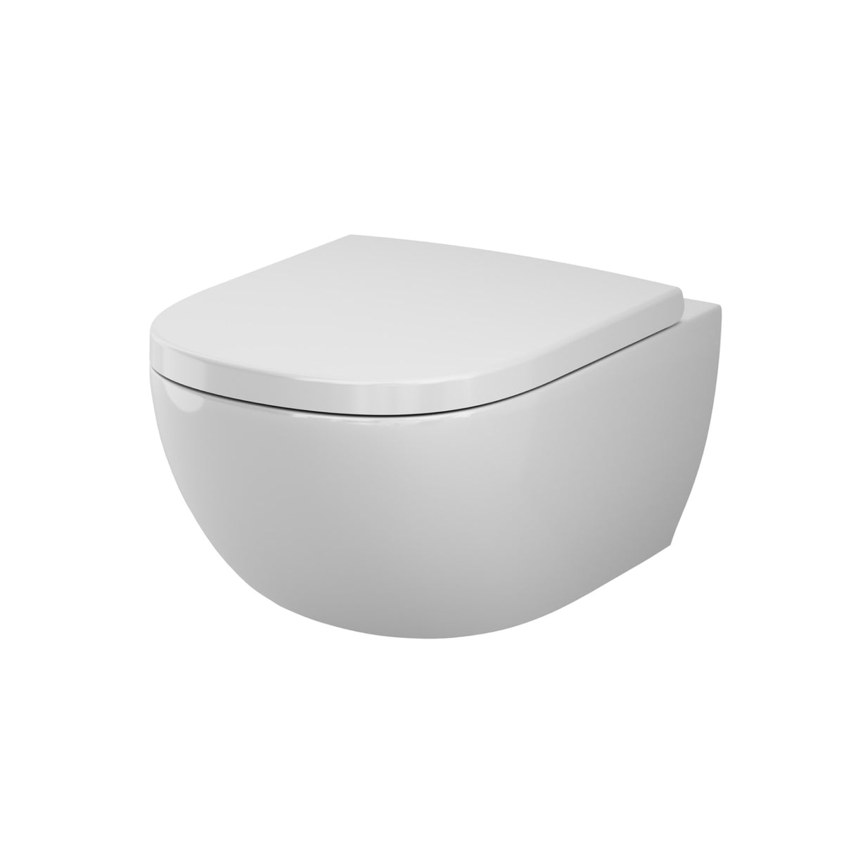 WC suspendu Above AquaSpin sans bride avec abattant–CAB1900PSC