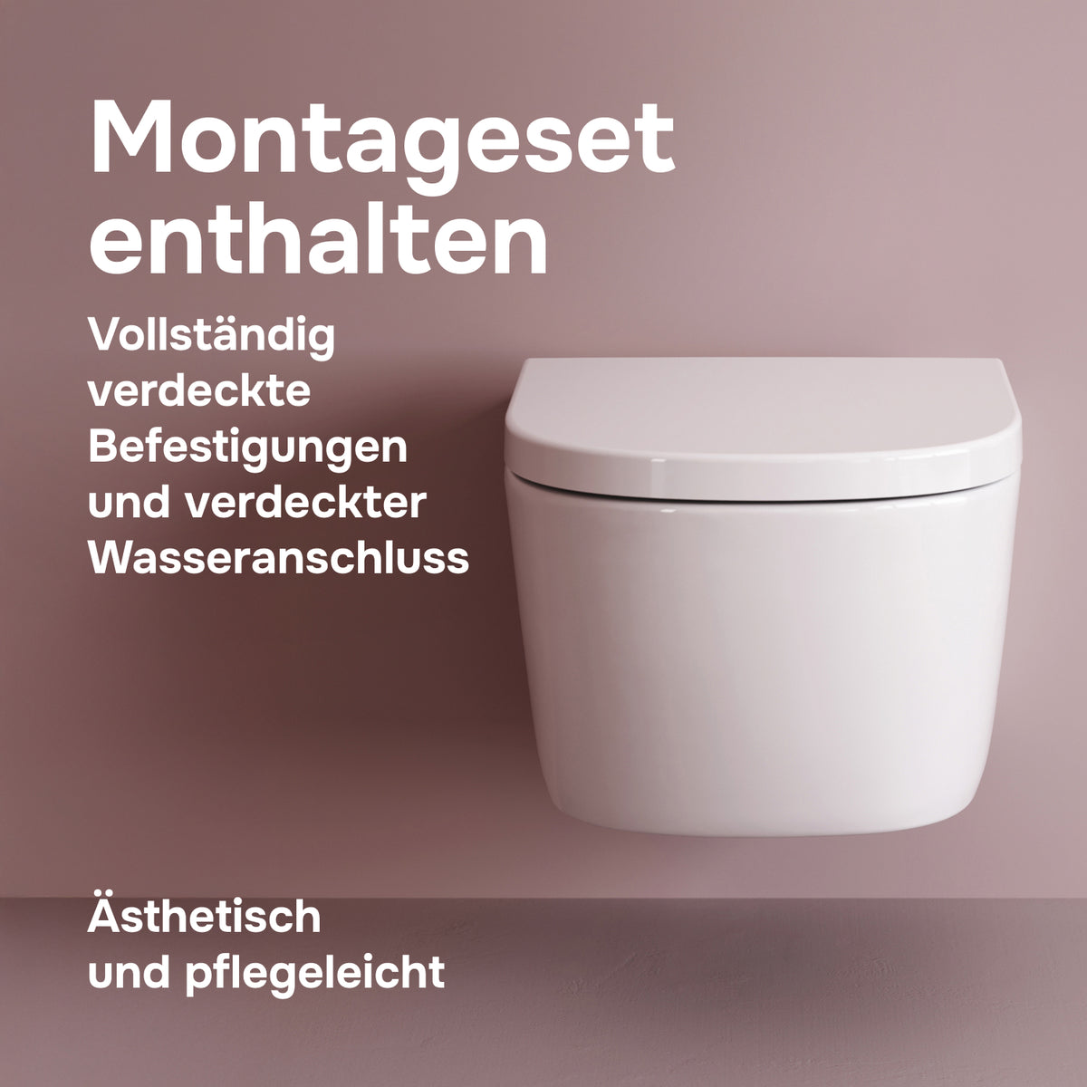 WC-Komplettset Libre mit Vorwandelement und Betätigungsplatte in Chrom - IIS90151.LB1900