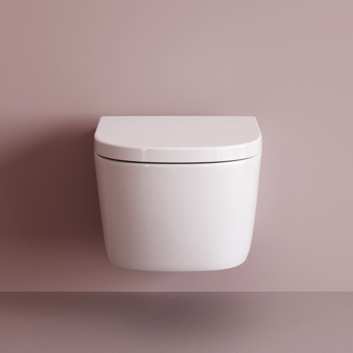 Wand-WC Libre AquaSpin spülrandlos mit WC-Sitz – CLB1900PSC