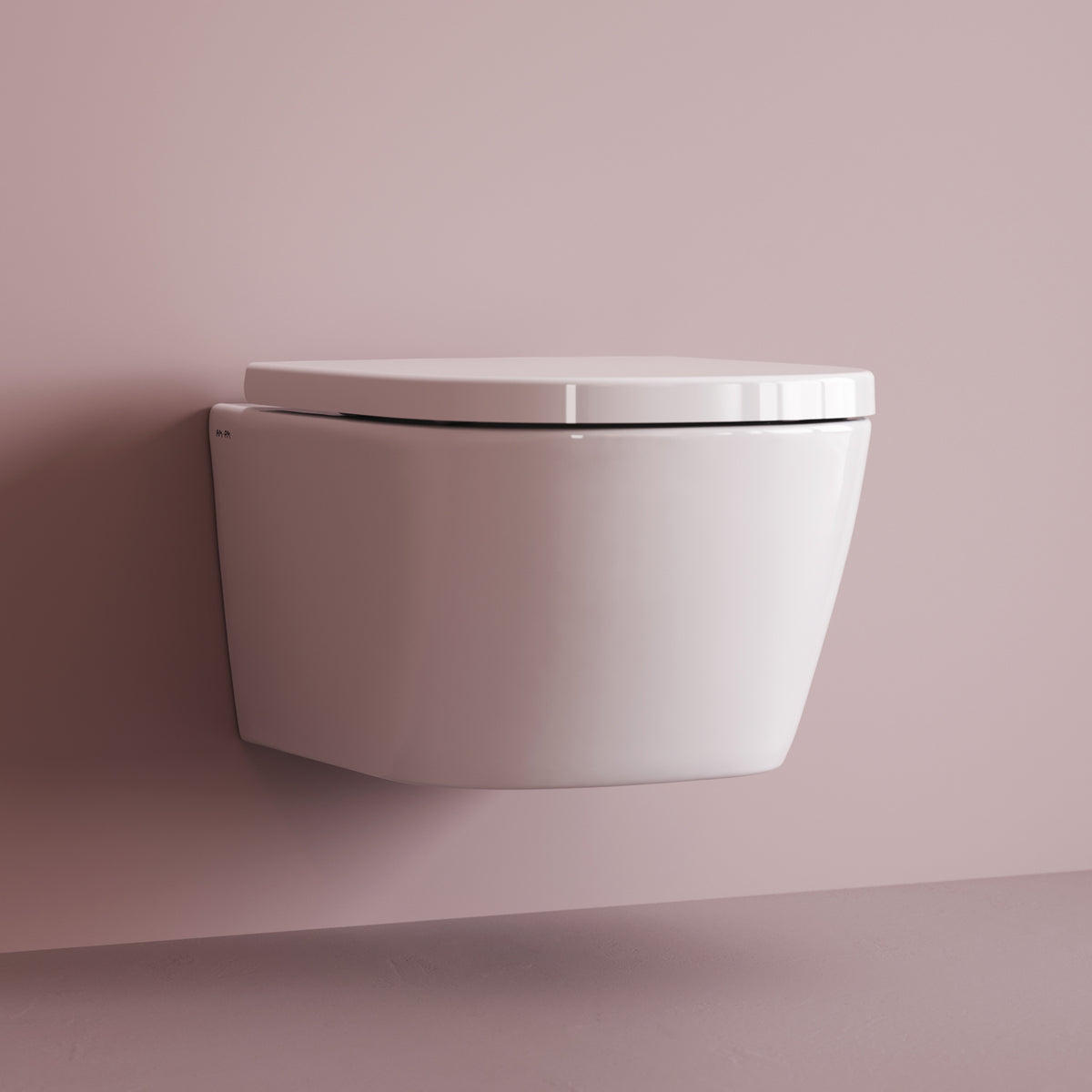 Wand-WC Libre AquaSpin spülrandlos mit WC-Sitz – CLB1900PSC