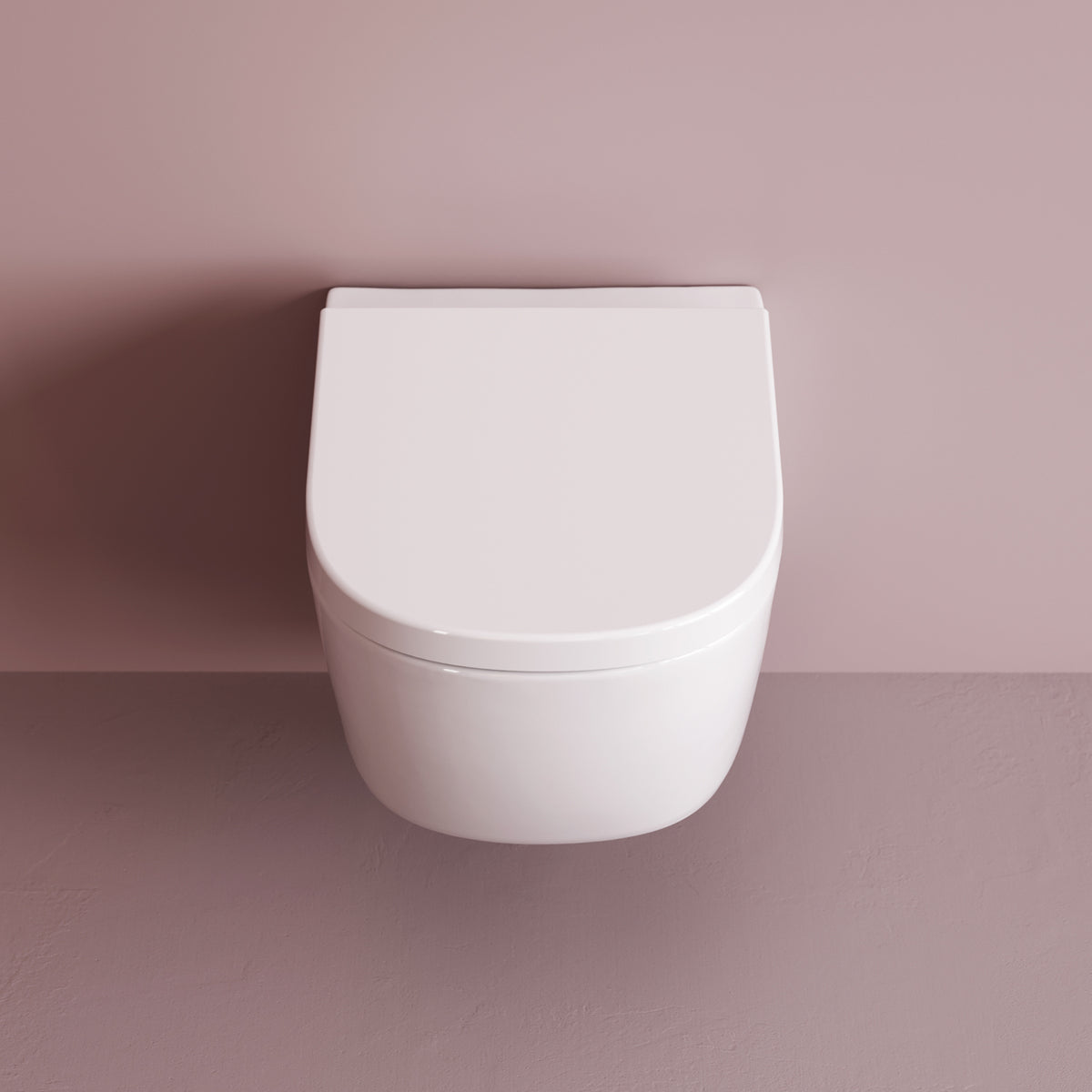 Wand-WC Libre AquaSpin spülrandlos mit WC-Sitz – CLB1900PSC